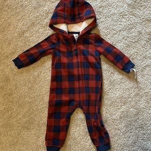 Carter fleece jumpsuit